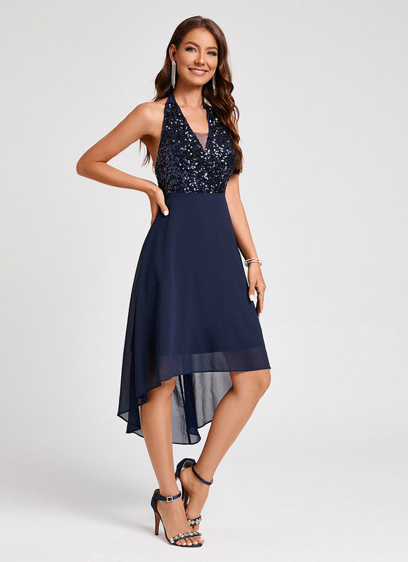 Robe de Soirée Glamour Étoilé