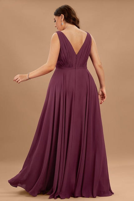 Robe de Soirée Fluide Émeraude - gallery 7