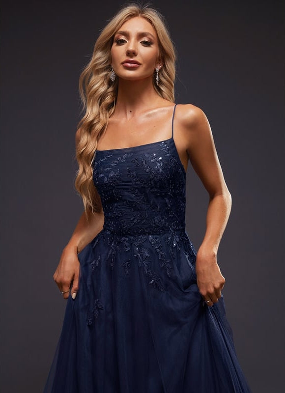 Robe de Soirée Céleste Élancée - gallery 4