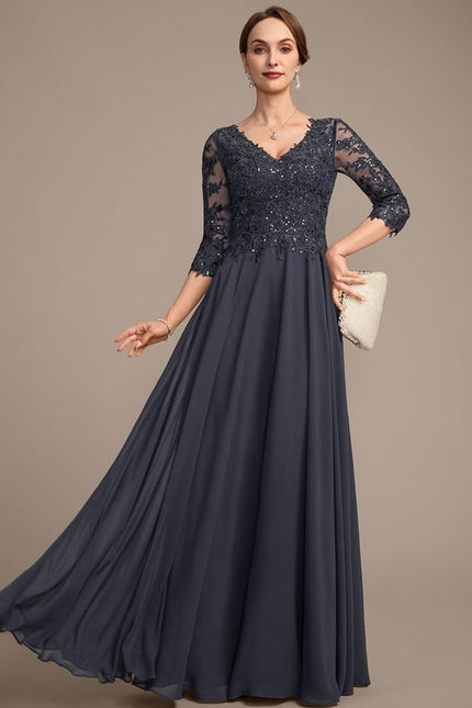 Robe de Soirée Éclat Abyssal