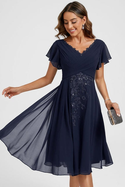 Robe de Soirée Vaporeuse Élégante