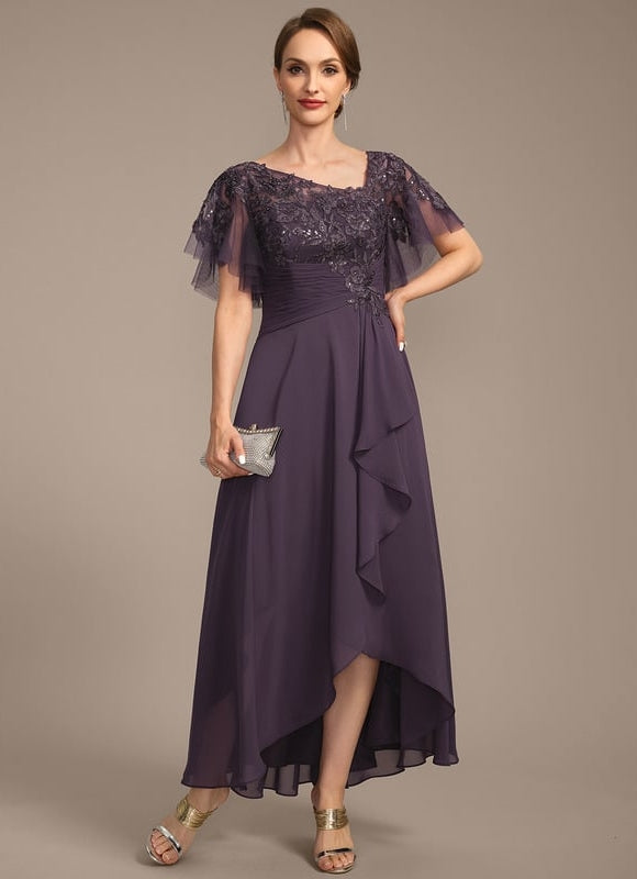 Robe De Soirée Mariage Mi Longue - gallery 2