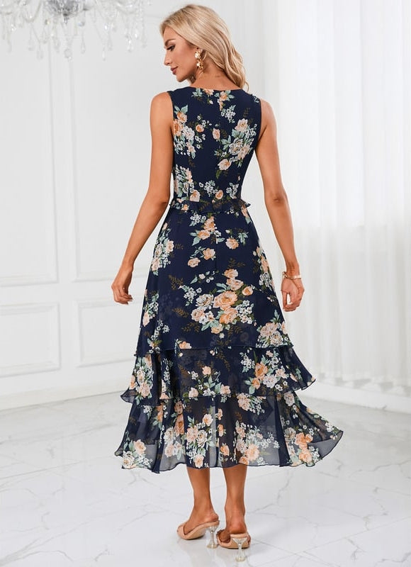 Robe de Soirée Fleurs Dété - gallery 4