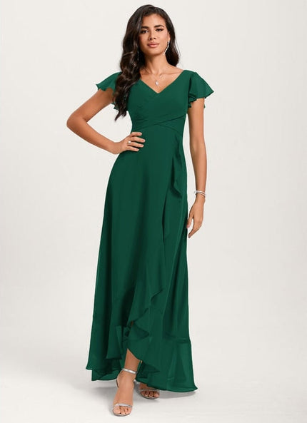 Robe de Soirée Bleu Aérien