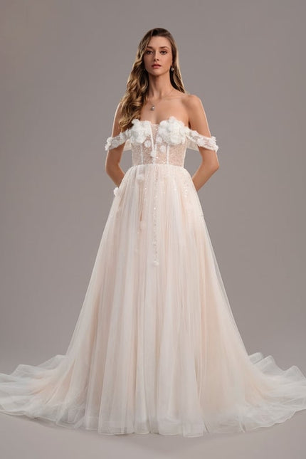 Robe de Soirée Éclat De Fleuraison - gallery 3