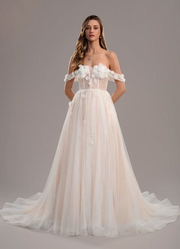 Robe de Soirée Éclat De Fleuraison - gallery 3