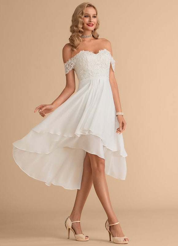 Robe de Soirée De Mariée Aérienne - gallery 4