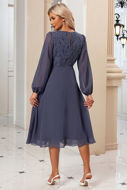 Robe de Soirée Sérénité Midi Chic - gallery 5