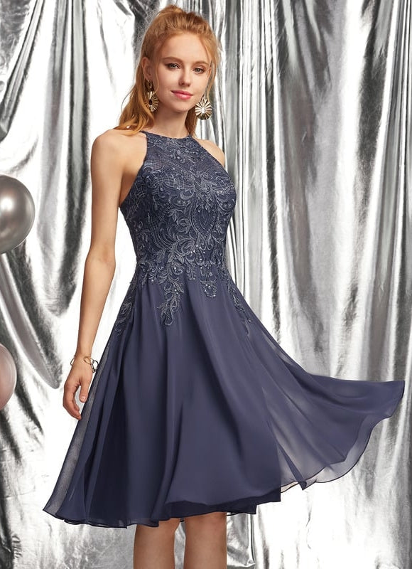 Robe de Soirée Chiffon Luxe