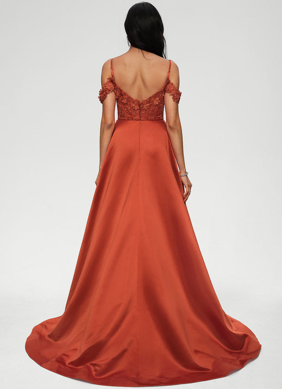 Robe de Soirée Éclat Cuivré - gallery 1