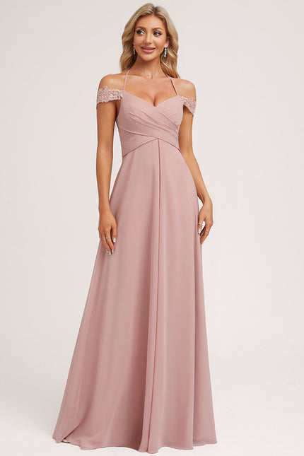 Robe de Soirée Douceur Rosée
