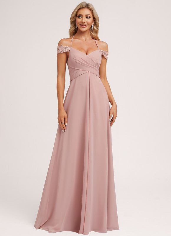 Robe de Soirée Douceur Rosée