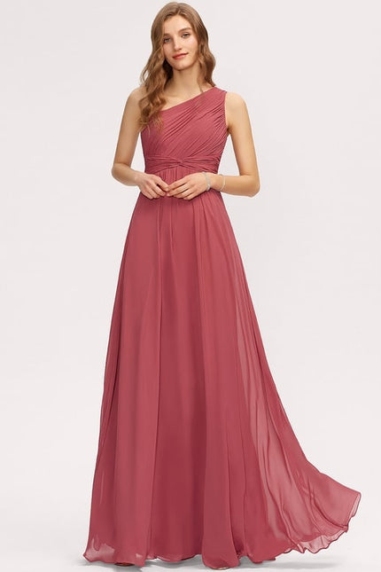 Robe de Soirée Asymétrique Fluide - gallery 1