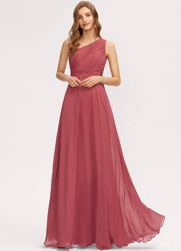 Robe de Soirée Asymétrique Fluide - gallery 1
