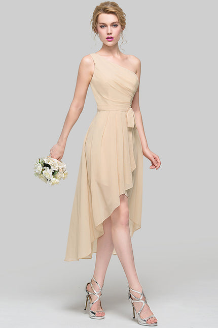 Robe de Soirée Asymétrique Douceur - gallery 1
