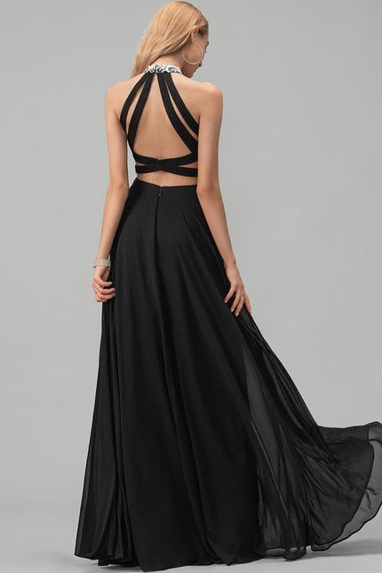 Robe de Soirée Azure Élégante - gallery 4
