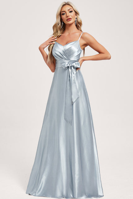 Robe de Soirée Dorée Fluide - gallery 2