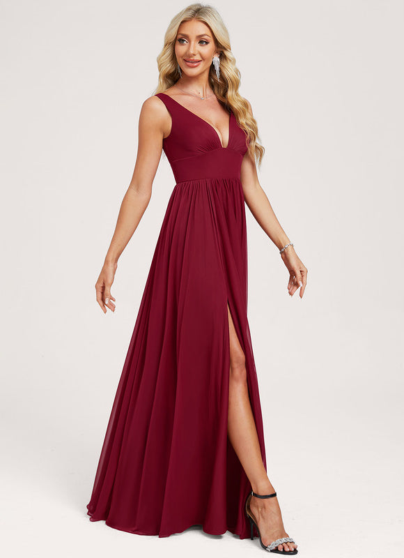 Robe de Soirée Vaporeuse Classique - gallery 3