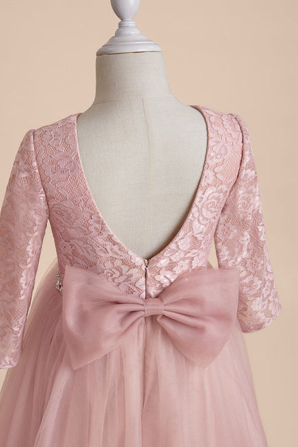 Robe de Soirée Rose Enchantée - gallery 7