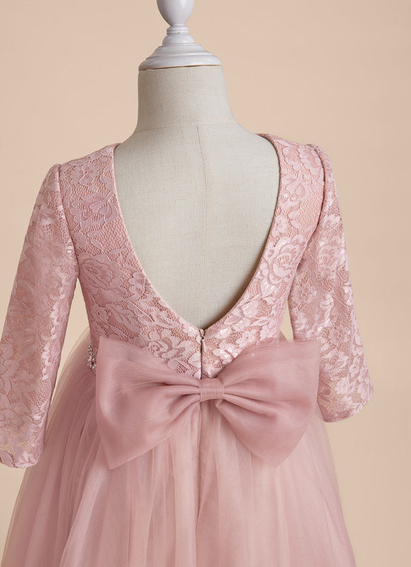 Robe de Soirée Rose Enchantée - gallery 7
