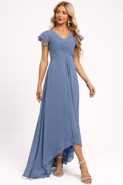 Robe de Soirée Bleu Aérien - gallery 3