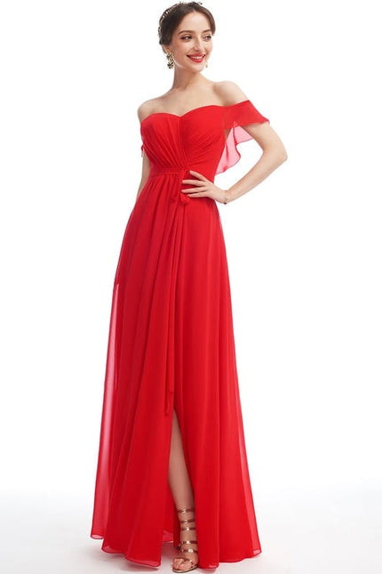 Robe de Soirée Rêve Pourpre - gallery 1