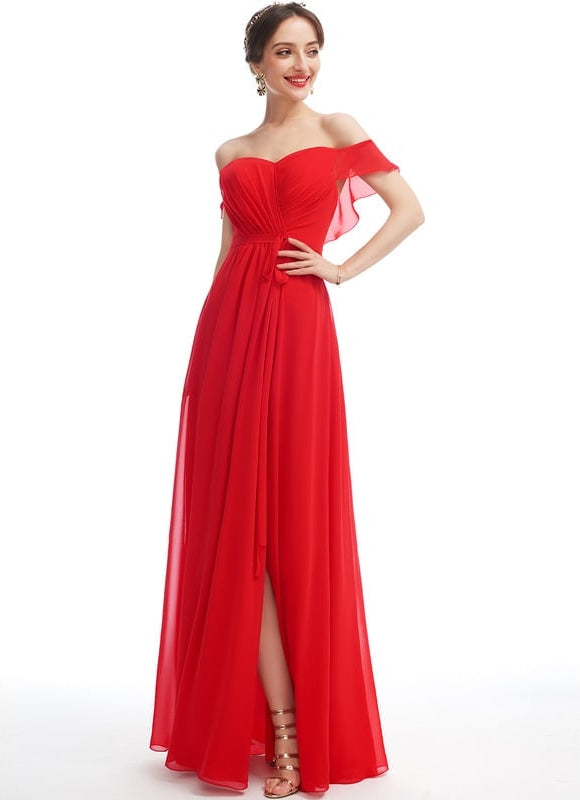 Robe de Soirée Rêve Pourpre - gallery 1