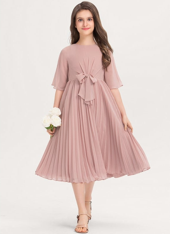 Robe De Soirée Évasée Mi Longue - gallery 1