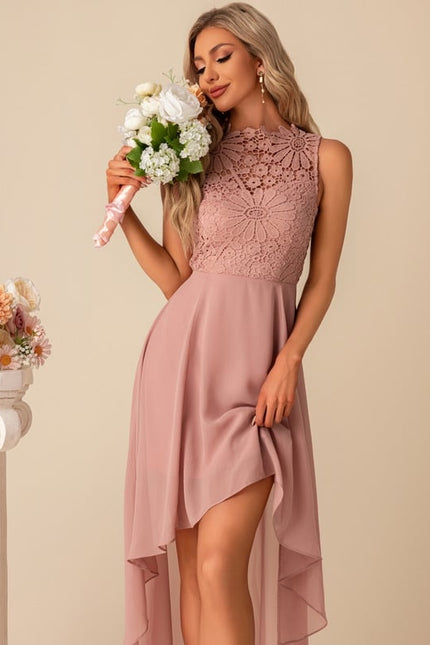 Robe de Soirée Illusion Florale - gallery 1