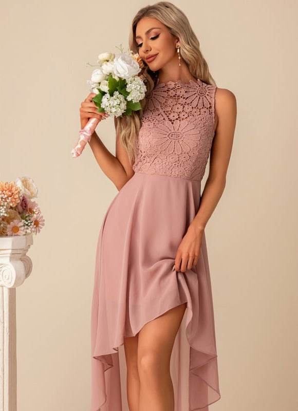Robe de Soirée Illusion Florale - gallery 1