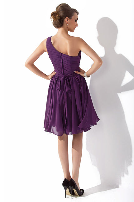Robe de Soirée Flottante Asymétrique - gallery 3