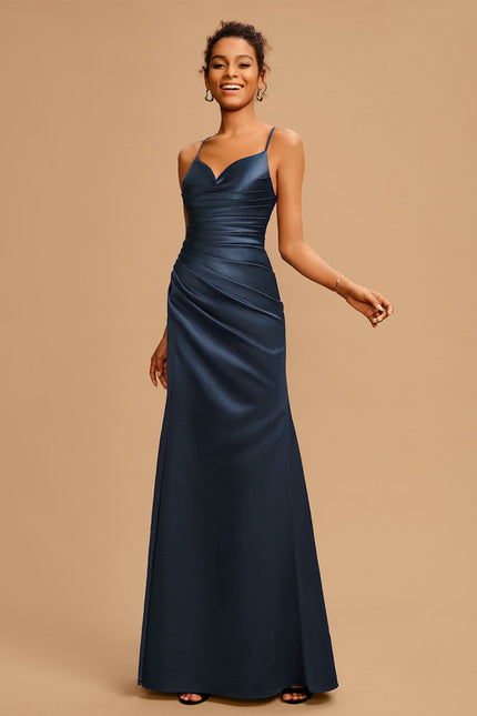 Robe de Soirée Élégance Satin Nox - gallery 2