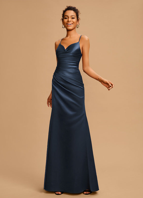 Robe de Soirée Élégance Satin Nox - gallery 2