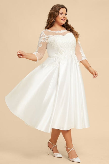 Robe de Soirée Satinée Épure - gallery 5