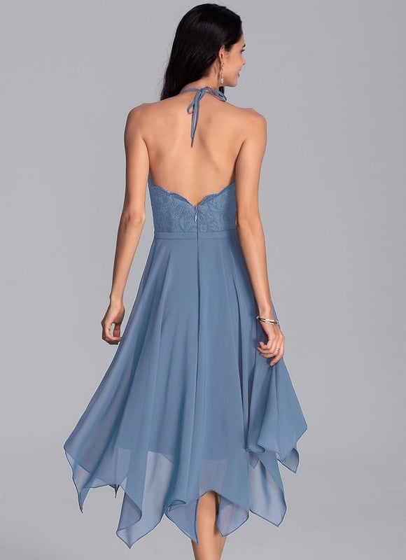 Robe De Soirée Courte Devant Et Longue Derrière - gallery 6