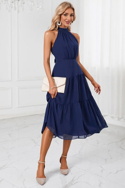Robe de Soirée Nuit Marine Chic - gallery 3
