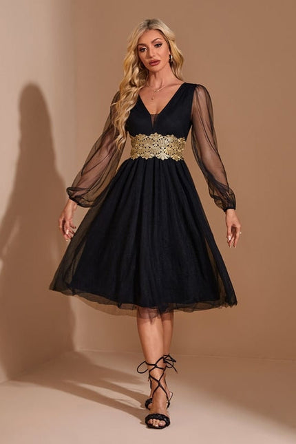 Robe de Soirée Tulle Élégante
