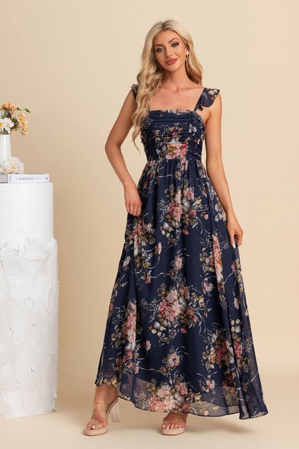 Robe de Soirée Nuit Florale - gallery 6