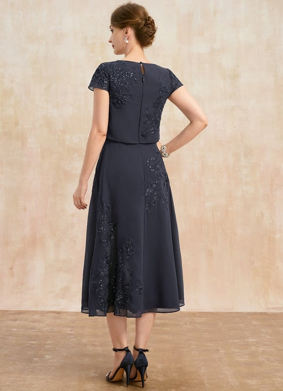 Robe de Soirée Lavande Élégante - gallery 6