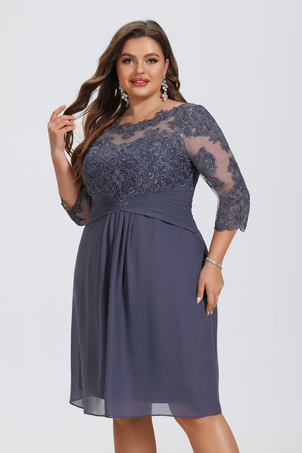 Robe de Soirée Sérénade Marine - gallery 4