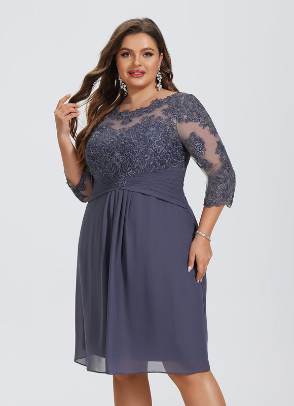Robe de Soirée Sérénade Marine - gallery 4