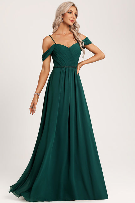 Robe de Soirée Émeraude Volante - gallery 5