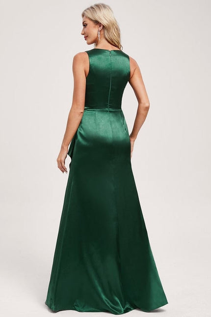 Robe de Soirée Satin Luxe Rayonnant - gallery 4