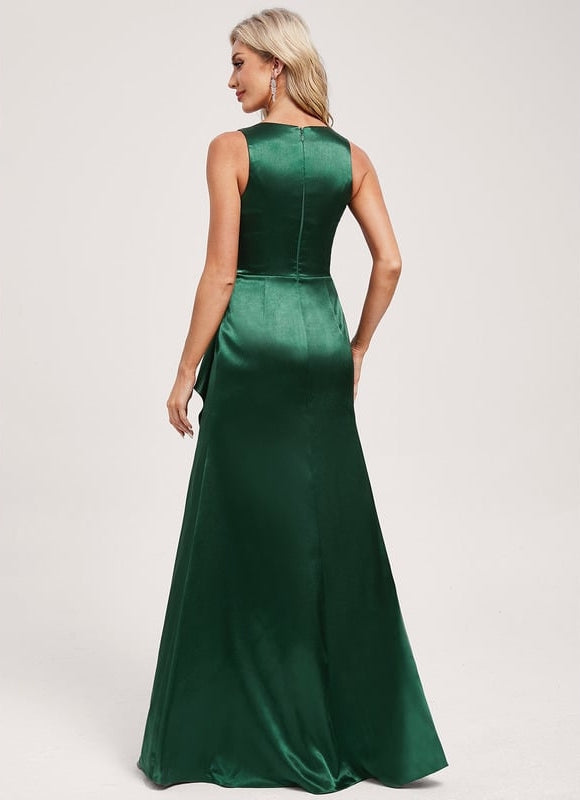 Robe de Soirée Satin Luxe Rayonnant - gallery 4