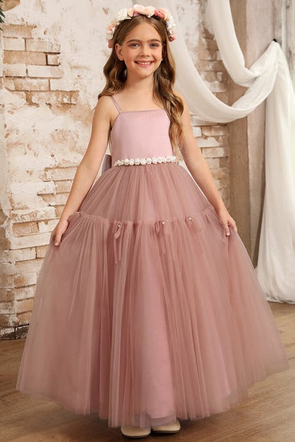 Robe de Soirée Tulle Poudré - gallery 2
