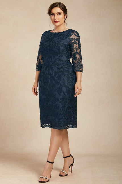 Robe de Soirée Élégance Marine Éthérée - gallery 8