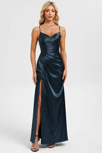 Robe de Soirée Satin Nuit