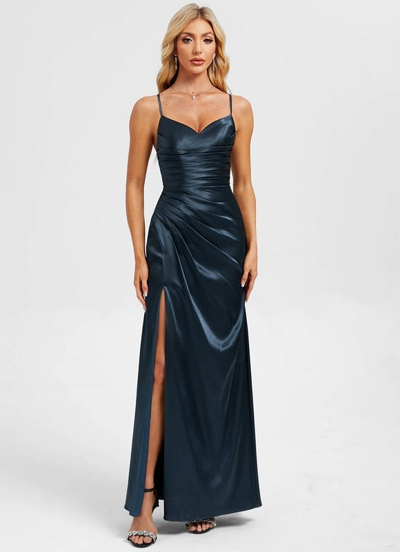Robe de Soirée Satin Nuit