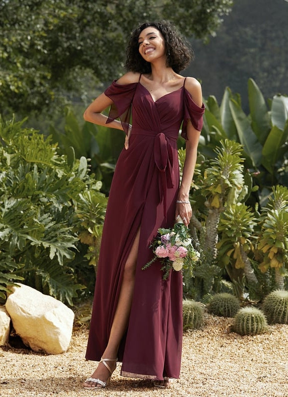 Robe de Soirée Élégance Vigne Pourpre - gallery 7