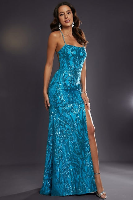 Robe de Soirée Éclat Azur Chic - gallery 5
